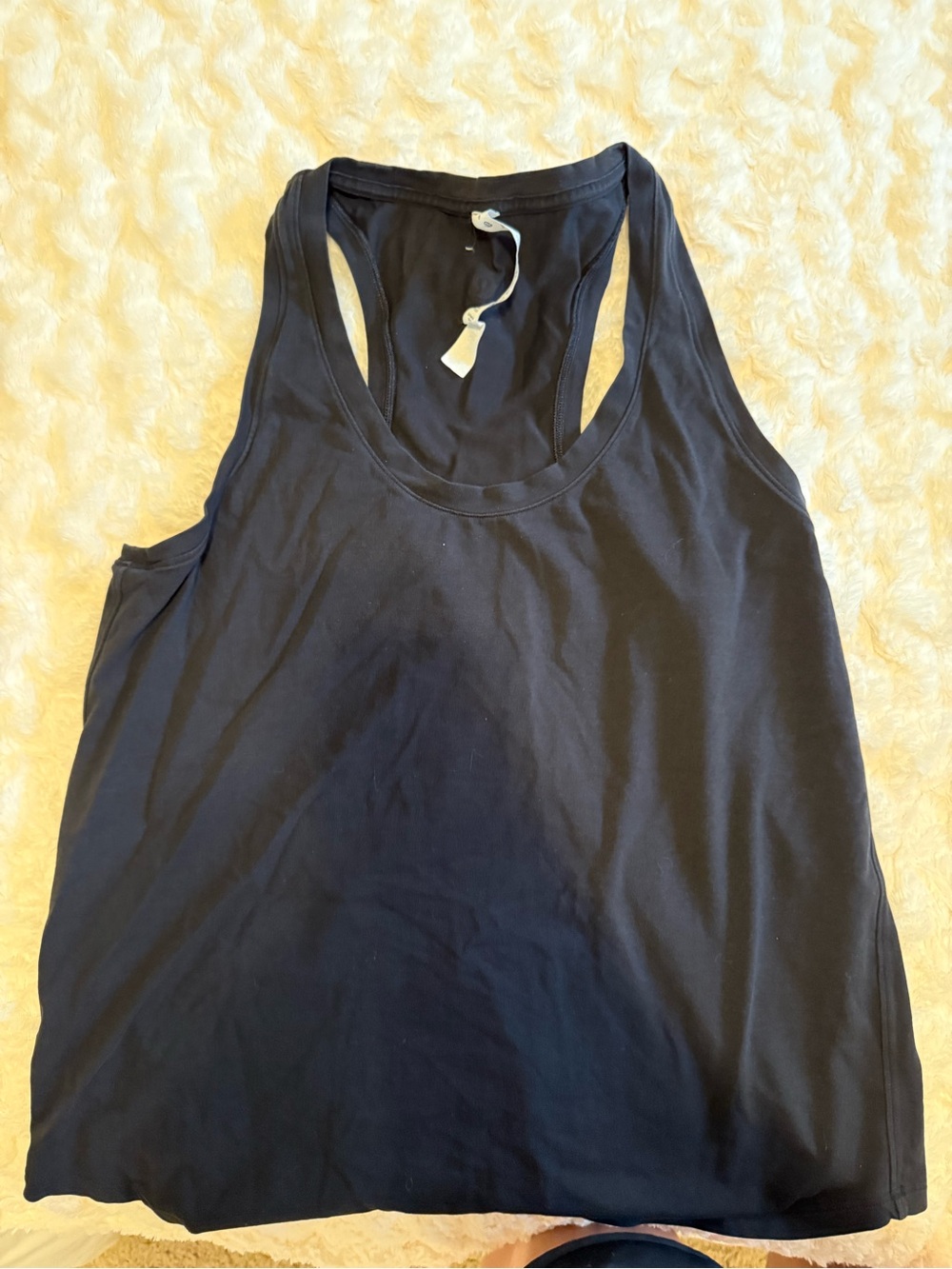 lululemon athletica Black Racerback Tank Top